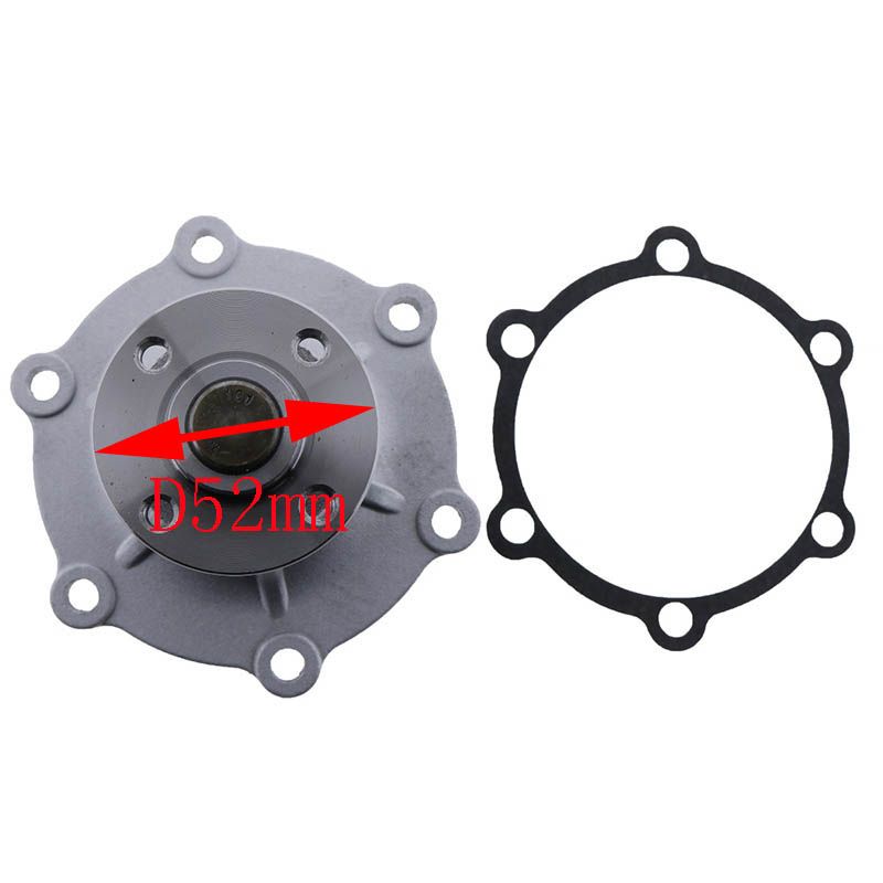 6 Bolts Water Pump 16120-32082-71 for Toyota Engine 2J 2JT 5P Forklift 2FDC20 2FDC25 FDC18 FDC23 2FDC30 FDC28 2FG28 2FG30 3FD20 3FD25 4FD20 4FD23 4FD25 FD23