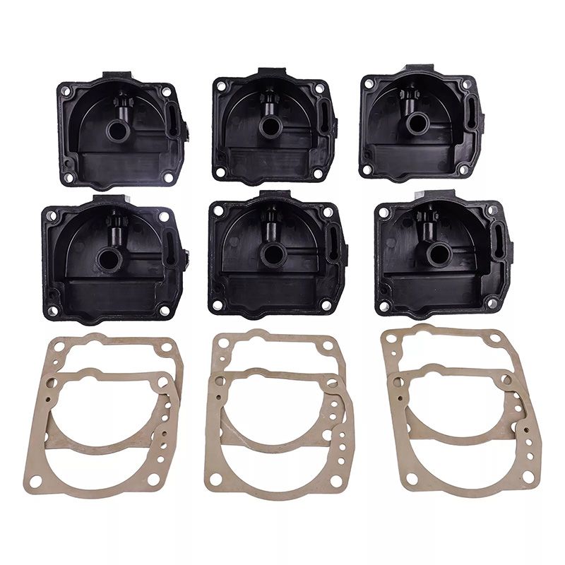 6 Carburetor Float Chamber Carb Bowls 433000 766418 for Johnson Evinru ...