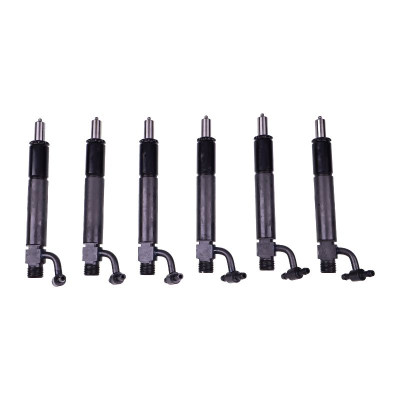 6 Fuel Injectors 1817126C91 781779 for Navistar Engine DT466 DTA466 ...