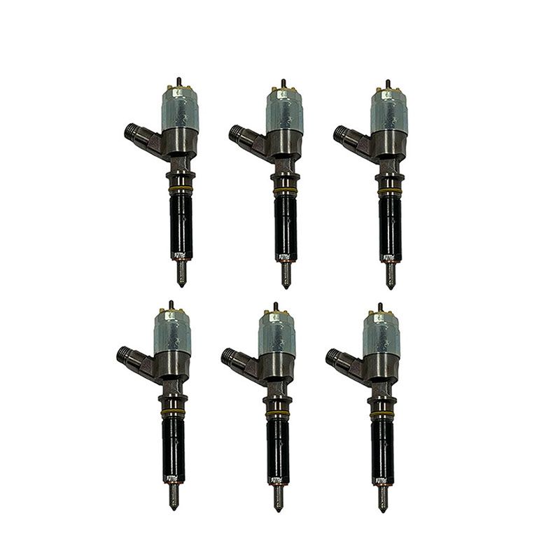 6 PCS Fuel Injectors 2645A742 2645A473 2645A708 for Perkins Engine 110 ...