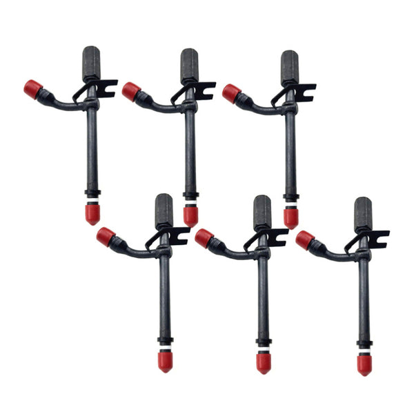 6PCS Fuel Injector 7N-0449 0R-3568 for Caterpillar CAT Engine 3306 Motor Grader 120G 12G 130G 140G 14G Excavator 225 Tractor D6D D6G D4E D5B