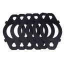 6 Pcs Exhaust Manifold Gasket 3946275 3955339 5447591 5266422 for Cummins Engine 6B5.9 ISB5.9 QSB5.9 ISB6.7 B6.7 6C8.3 B3.3 QSM11 L9 M11 ISL9 Dodge 5.9L 6.7L