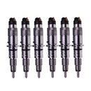 6Pcs Fuel Injector 0445120231 3976372 5263262 4945969 for Cummins Engine QSB4.5 QSB6.7 6B5.9 6C8.3 B3.3 B4.5 QSB3.3 ISBE4