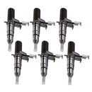 6 Pcs Fuel Injector 162-0218 0R-8633 for Caterpillar CAT Engine 3126
