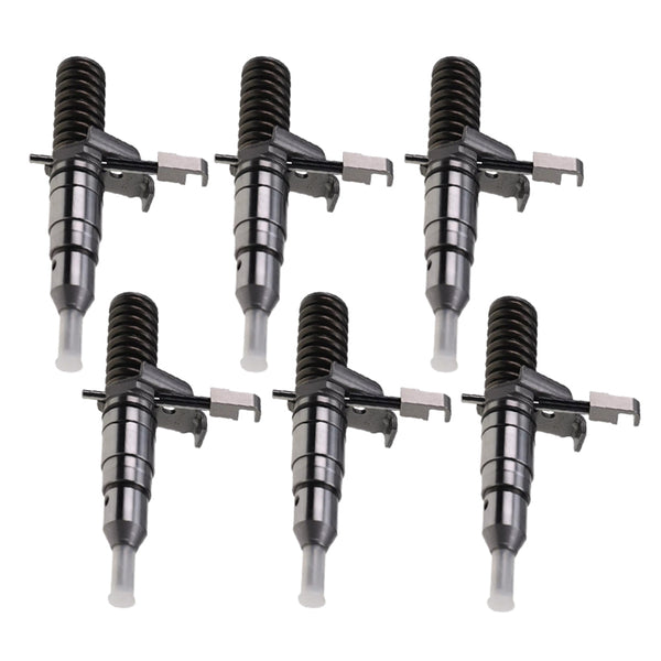 6 Pcs Fuel Injector 162-0218 0R-8633 for Caterpillar CAT Engine 3126