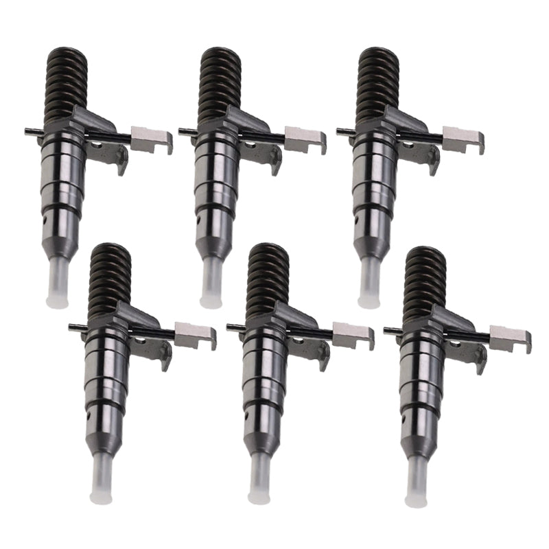 6 Pcs Fuel Injector 162-0218 0R-8633 for Caterpillar CAT Engine 3126