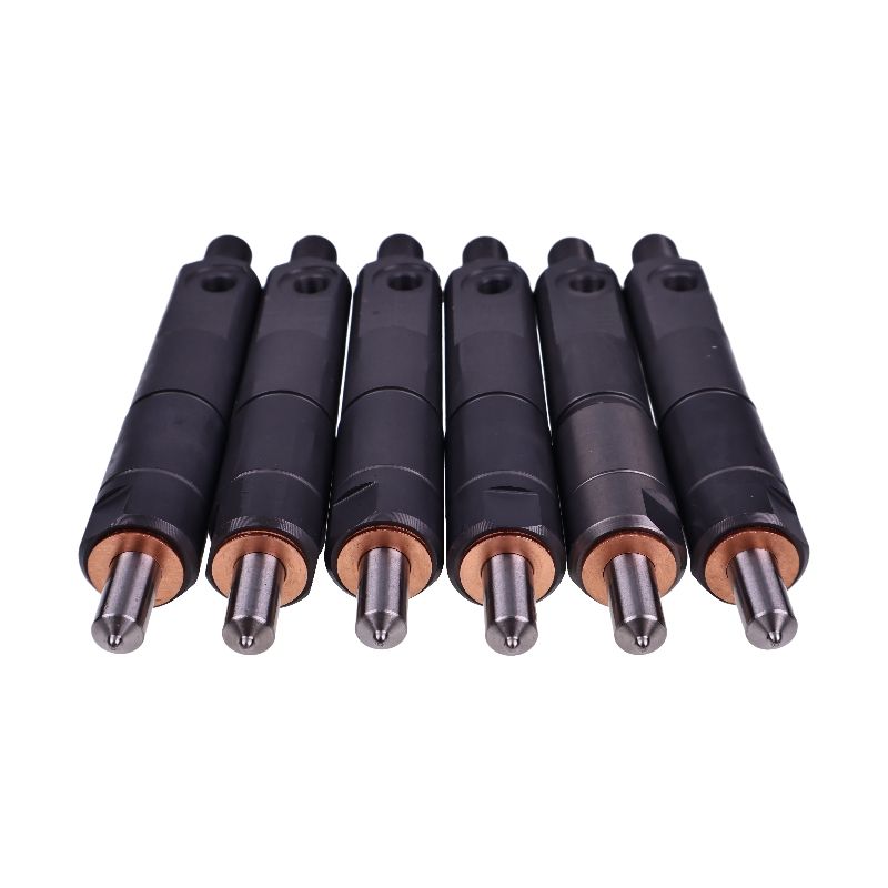 6Pcs Fuel Injector 2645A032 3637183M91 for Perkins Engine 1006-6 1006-6T Massey Ferguson Tractor 396 397 399 3085 3090 3095 3115 3315 4260 4265 4270 4455 6160 6170 6180