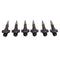 6 Pcs Fuel Injector 2872127 4984332 4954927 for Cummins Engine 6C8.3 QSL8.3 ISC8.9 ISL8.9