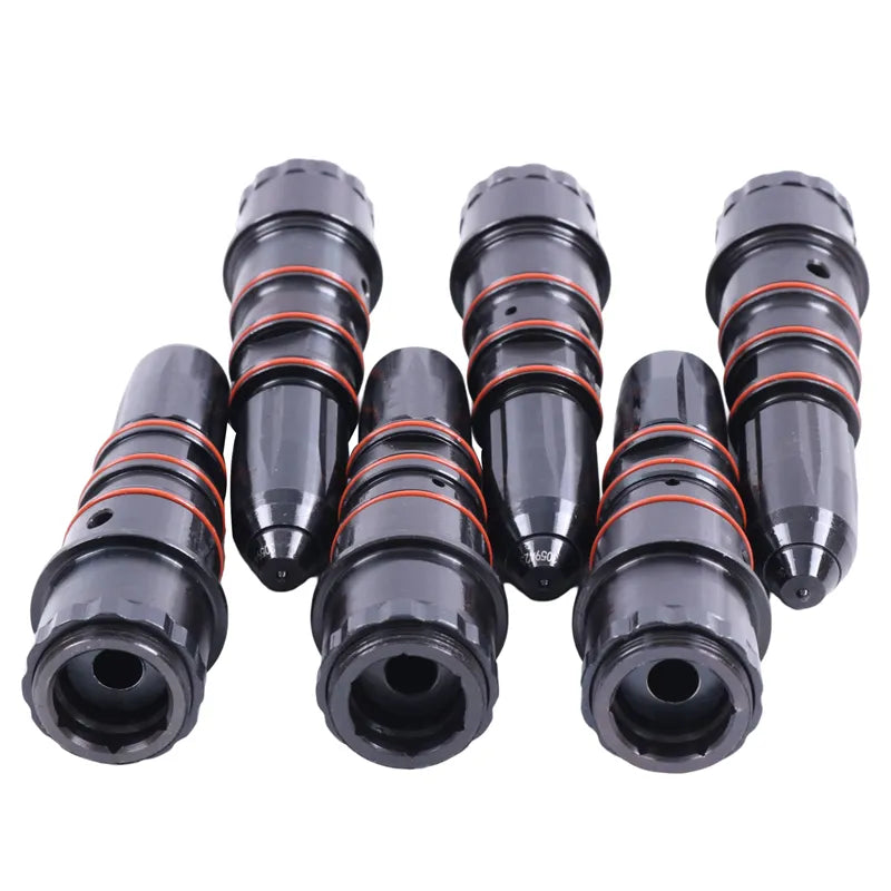 6 Pcs Fuel Injector 3069767 3059424 for Cummins Engine NH855 N855 NT855 NTA855 KTA19