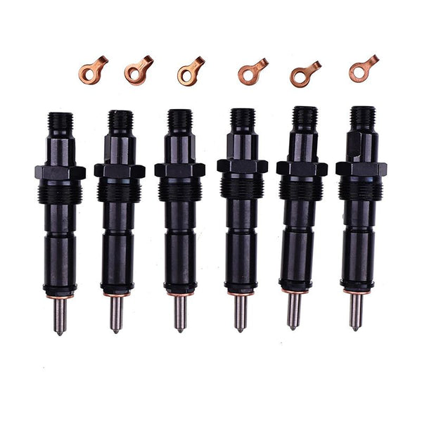 6Pcs Fuel Injector 4940785 for Cummins Engine 4B3.9 B5.9 6B5.9 6BT5.9
