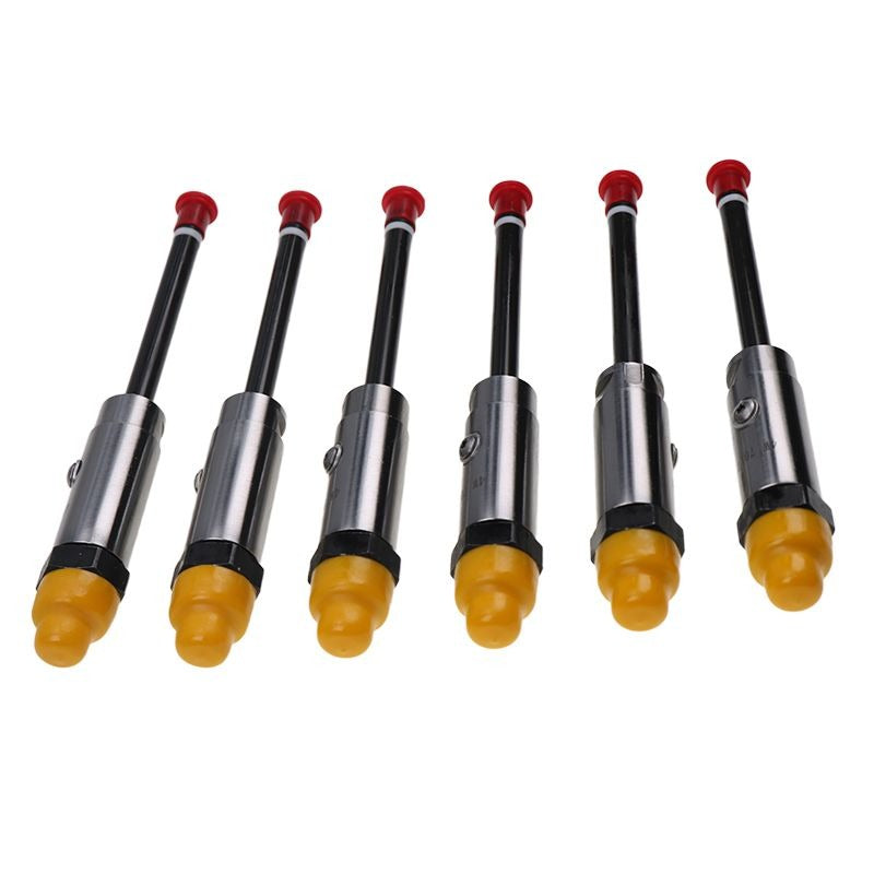 6 Pcs Fuel Injector Nozzle 0R3421 for Caterpillar CAT Engine 3605 B 3406 3406C Wheel Tractor 621F 623F 627F