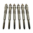 6 Pieces 12V Glow Plug 19850-76004-71 19850-68010 for Toyota Engine 2Y Forklift 5FD
