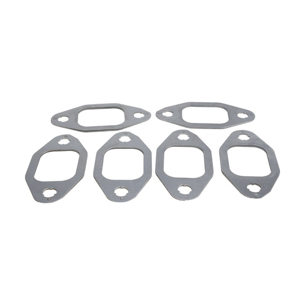 6 Pieces Exhaust Manifold Gasket 3905443 for Cummins Engine 6B5.9 B4.5 G5.9 ISB ISC NH 855 QSB4.5 Volvo Excavator EC140