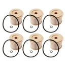 6 Pieces Fuel Filter 861014 3917924 P552010 FS1208 for Volvo Penta Engine AD31D-A D3-110 D3-140 D4-260 D6-400 KAD300-A MD2030 TMD22A
