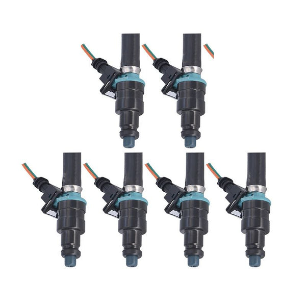 6 Pieces Fuel Injector 0280150036 A0000783423 for Mercedes-Benz 280SEL 450SE 280SEL 4.5L V8