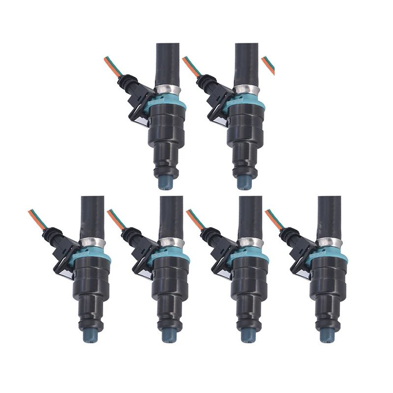 6 Pieces Fuel Injector 0280150036 A0000783423 for Mercedes-Benz 280SEL 450SE 280SEL 4.5L V8
