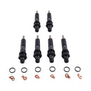 6 Pieces Fuel Injector 4025334 for Cummins Engine 4B3.9 6B5.9 Hyundai Excavator R140LC-7 R210NLC-7 R250LC-7 R210LC-7 R220LC-7 R140W-7 R200W-7