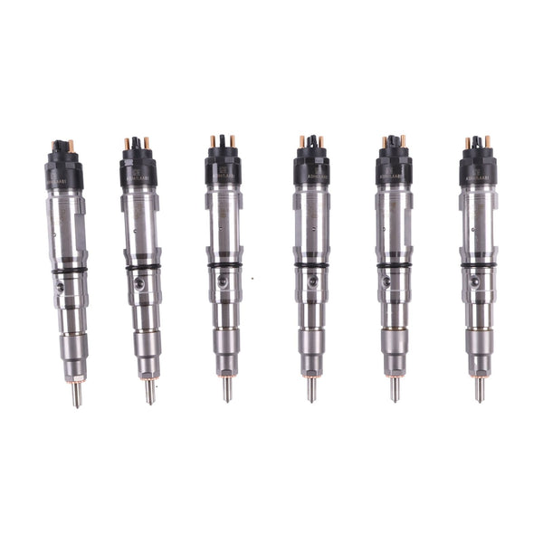 6 Pieces Fuel Injector 5010732R92 3005783C92 0445124010 for International Engine MaxxForce 11 13 Truck 7600 8600 LoneStar