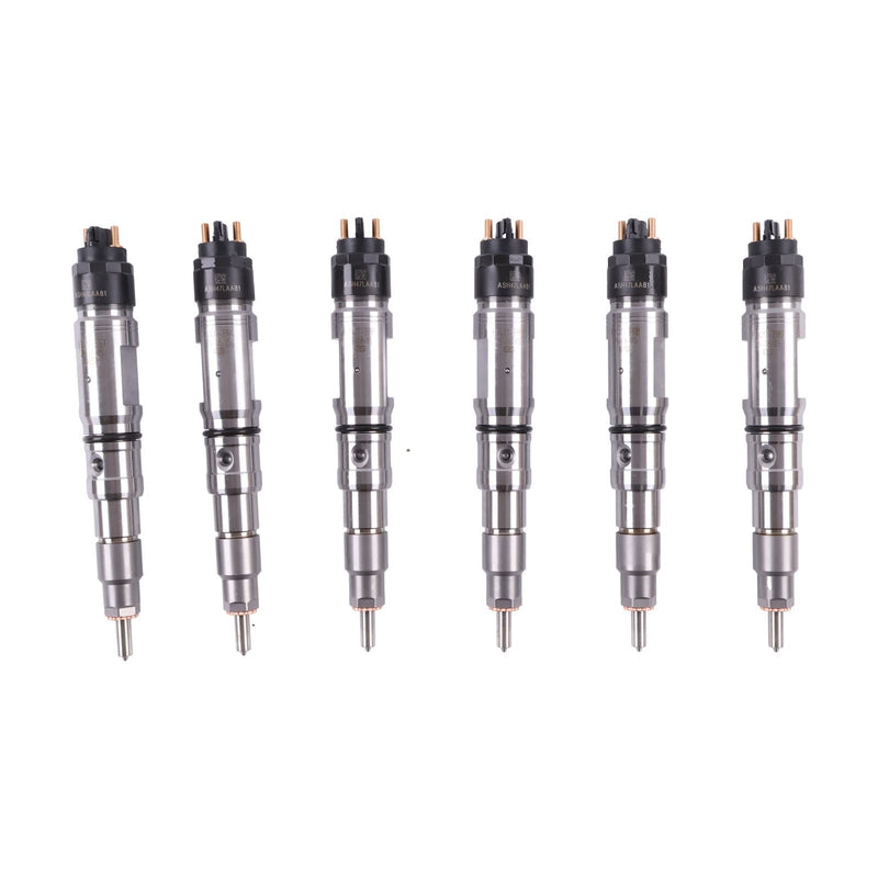 6 Pieces Fuel Injector 5010732R92 3005783C92 0445124010 for International Engine MaxxForce 11 13 Truck 7600 8600 LoneStar
