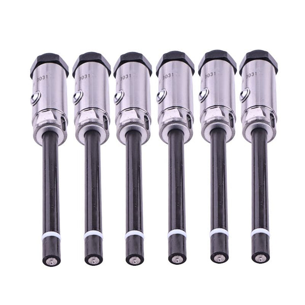 6 Pieces Fuel Injector 7W-7031 for Caterpillar CAT Engine 3406B 3406C 3412C Generator SR4