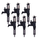6 Pieces Fuel Injector 8-97602803-4 095000-5361 095000-5360 for Isuzu Engine 6HK1 Truck FTR FVR FXR HTR HVR HXR T6500 T7500 T8500