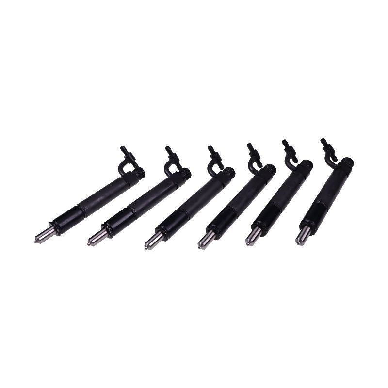 6 Pieces Fuel Injector With Nozzle 1815409C91 781696 for Navistar Engine DT360 DTA360