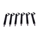 6 Pieces Fuel Injector With Nozzle 1815409C91 781696 for Navistar Engine DT360 DTA360