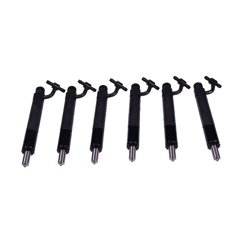 6 Pieces Fuel Injector With Nozzle 1815409C91 781696 for Navistar Engine DT360 DTA360
