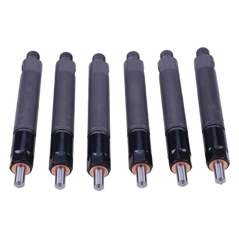 6 Pieces Injector VOE479443 VOE8112303 for Volvo Engine TD102 TD103E Excavator EC340 EC390 Loader L150 Truck F10 FL10