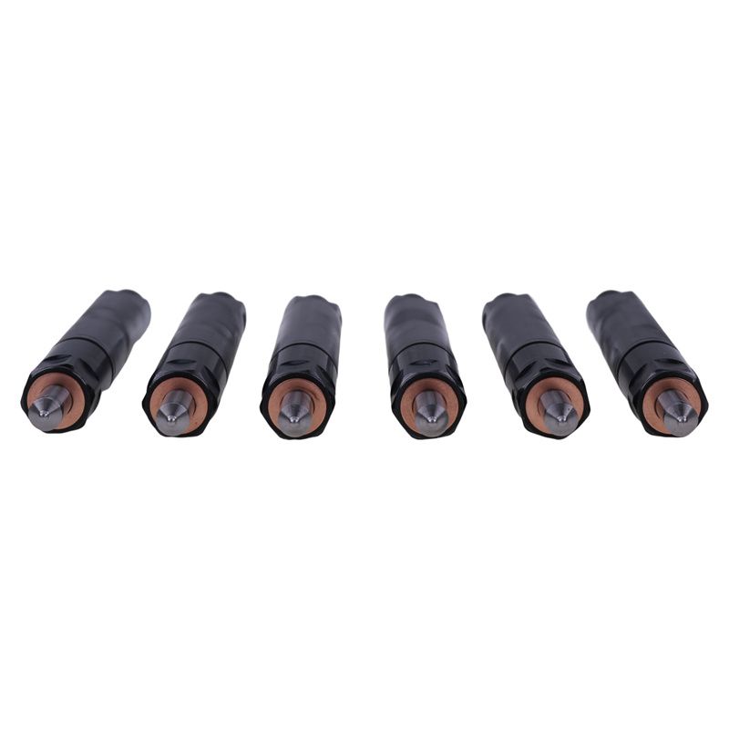 6 Pieces Injector VOE479443 VOE8112303 for Volvo Engine TD102 TD103E Excavator EC340 EC390 Loader L150 Truck F10 FL10