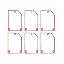 6 Pieces Rocker Lever Cover Gasket 4920076 for Cummins Engine K19 KTA19 QSK19