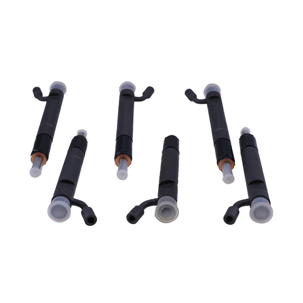 6 PCS Fuel Injector 3802755 J930525 for Cummins 8.3L CASE 6831T 6831TA Engine