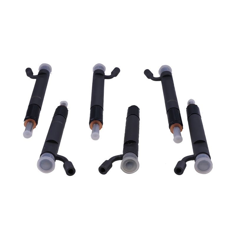 6 PCS Fuel Injector 3802755 J930525 for Cummins 8.3L CASE 6831T 6831TA Engine
