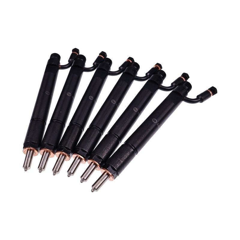 6 Pieces Fuel Injector 3931735 0432191531 for Cummins Engine 6CT 8.3 CASE 2388 Magnum 255