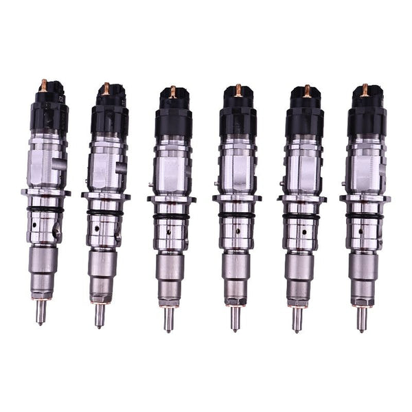 6 PCS Fuel Injector 4994928 for Cummins Engine ISB6.7 Dodge Ram 3500 4500 5500 2011-2012