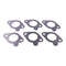 6 Pcs Exhaust Manifold Gasket 272-1956 for Caterpillar CAT Engine 3126 C7 Excavator 322C 324D 325D 329D