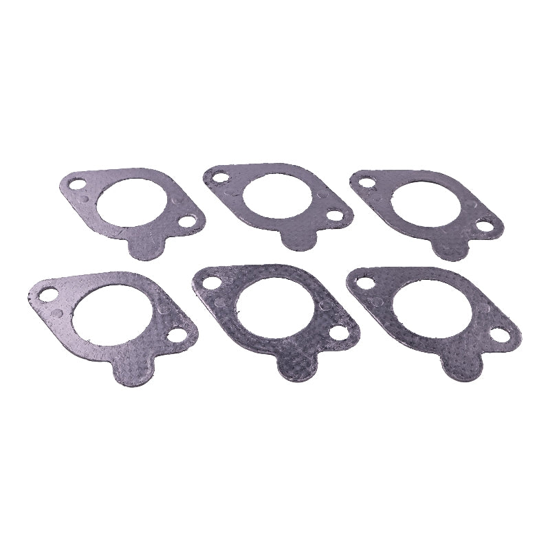 6 Pcs Exhaust Manifold Gasket 272-1956 for Caterpillar CAT Engine 3126 C7 Excavator 322C 324D 325D 329D