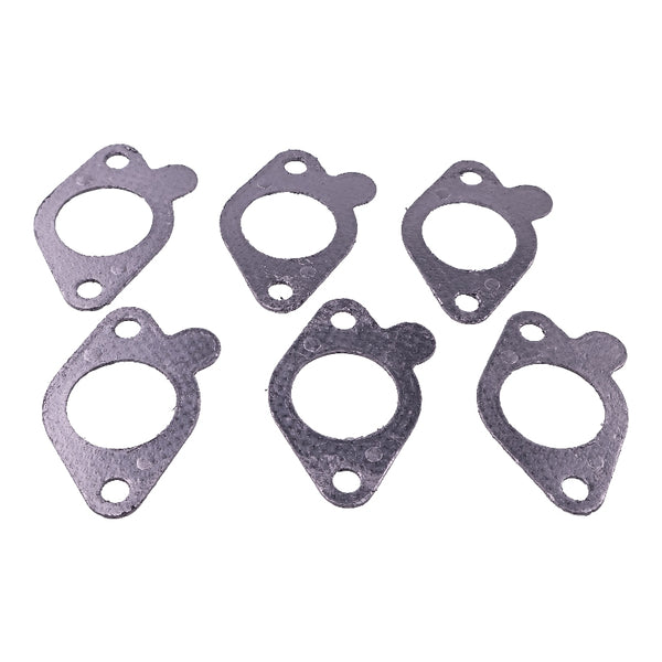 6 Pcs Exhaust Manifold Gasket 272-1956 for Caterpillar CAT Engine 3126 C7 Excavator 322C 324D 325D 329D