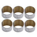 6 Pieces Connecting Rod Bushing 6732-31-3132 6732-31-3131 for Komatsu Engine 6D102E 4D102E Excavator PC160LC-8 PC200-6 PC220-6 PC240LC-8 PC270-8 PC300-8M