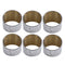 6 Pieces Connecting Rod Bushing 6732-31-3132 6732-31-3131 for Komatsu Engine 6D102E 4D102E Excavator PC160LC-8 PC200-6 PC220-6 PC240LC-8 PC270-8 PC300-8M