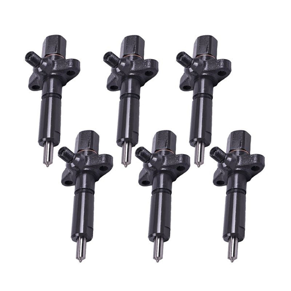 6 Pieces Fuel Injector 2645K008 for Perkins Engine 6.3544