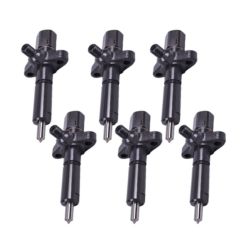 6 Pieces Fuel Injector 2645K008 for Perkins Engine 6.3544