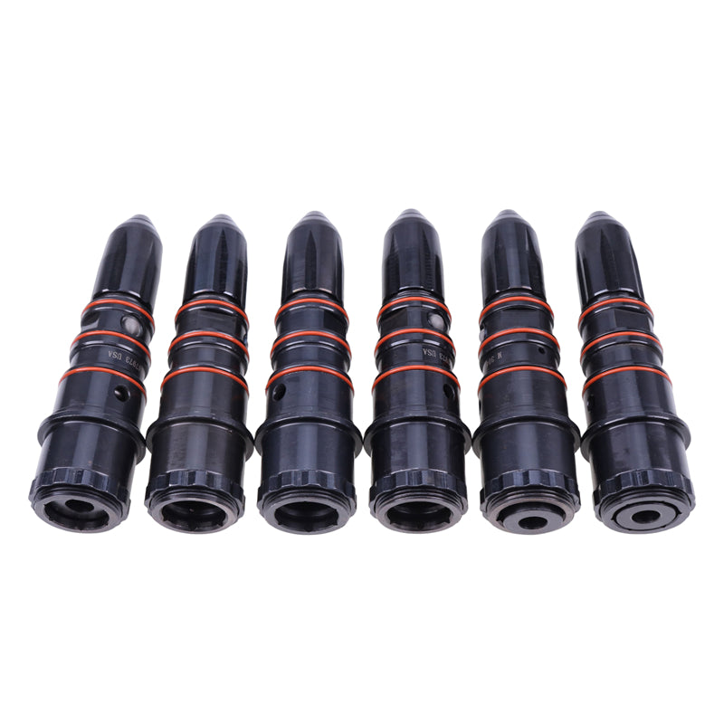 6 Pieces Fuel Injector 3047973 3030445 3060594 for Cummins Engine NTC N855 NT855 NTA855 N14 NTA855A