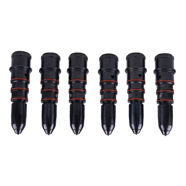 6 Pieces Fuel Injector 3047973 3030445 3060594 for Cummins Engine NTC N855 NT855 NTA855 N14 NTA855A