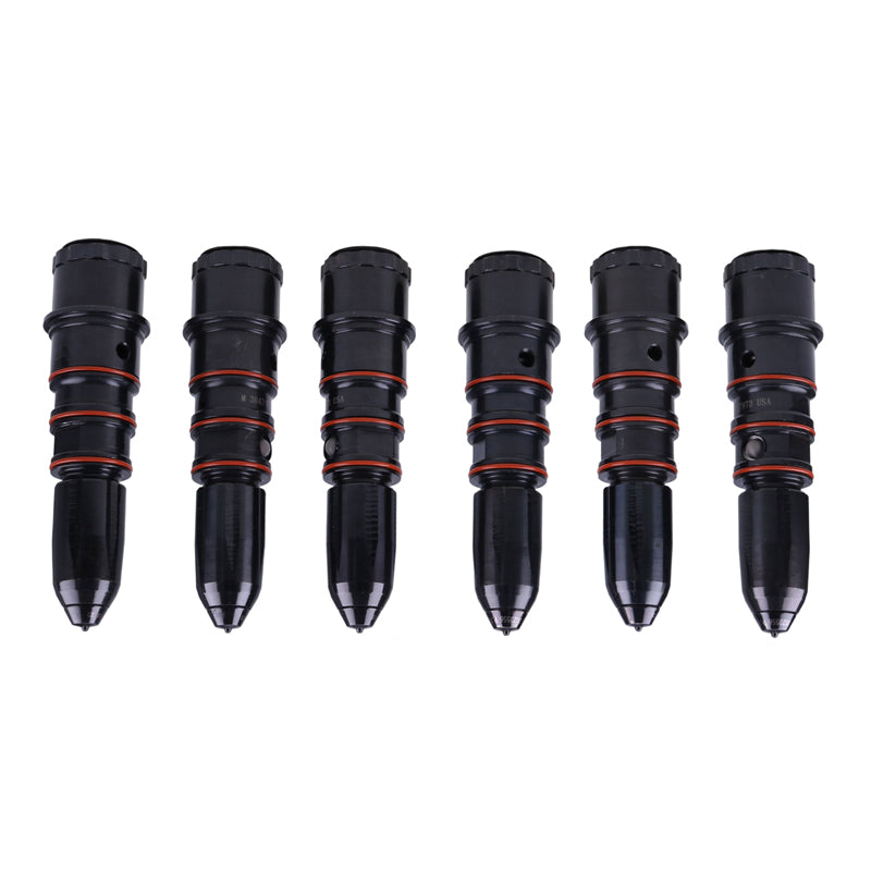 6 Pieces Fuel Injector 3047973 3030445 3060594 for Cummins Engine NTC N855 NT855 NTA855 N14 NTA855A