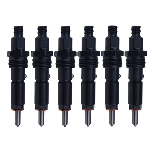 6 Pieces Fuel Injector 3916740 3802335 3802195 for Cummins Engine 6BT5.9L 6B5.9