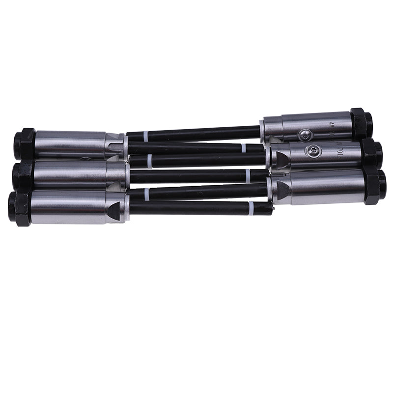 6 Pieces Fuel Injector 4W-7018 0R-3422 for Caterpillar CAT Engine 3208 3406 3408 3412 Loader 988B 992C 990 Tractor 631D 633D 637D 639D 657E 8A 8U