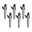 6 Pieces Fuel Injector 504194432 0445012092 for IVECO Engine F2CE9684 New Holland CR10.90 A4 CASE A8000 A8800
