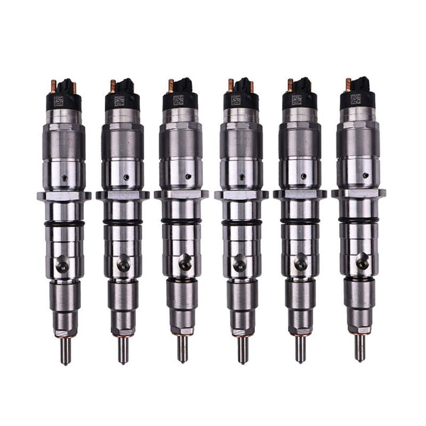 6 Pieces Fuel Injector 84347519 for Cummins Engine QSL9 CASE Tractor Magnum 180 215 245 275 305 335 MX305 MX245