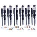 6 Pieces Fuel Injector RE529150 095000-6460 for John Deere Engine 6068 Dozer 860J